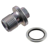Oil Drain Plug - Alfa Romeo by Febi 55196505-FEB2