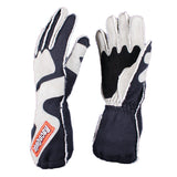 RaceQuip SFI-5 Gray/Black Outseam w/ Closure Glove by Racequip