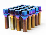 Mevius Hex Lug Bolt M14x1.50 Ball 27mm Blue Neon by Mevius 40611UNR
