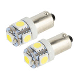 ORACLE Lighting BA9S 5 LED 3 Chip Bayonet Bulbs (Pair) - White by Oracle Lighting orl4904-001