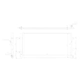 Air Conditioning Condenser & Receiver Drier Assembly - VW/Audi by Nissens 4G0260403N-NIS