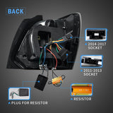 VLAND LED Tail Lights (w/ Sequential Turn Signals) - VW Mk5 Polo by VLAND YAB-PL-0292HR-RHD-P02