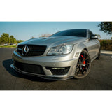 Suvneer Motorsports Suvneer W204 Facelift C63 Black Series Designed Carbon Fiber Front Lip W204C63CFLIP2