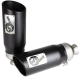 aFe MACH Force-XP 4-1/2in Steel OE Replacement Exhaust Tips - 2021+ Dodge Ram (5.7L V8) - Black by AFE 49C42073-B