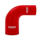 Mishimoto 90-Degree Silicone Transition Coupler, 1.75-in to 2.50-in, Red