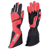 RaceQuip SFI-5 Red/Black Outseam Angle Cut Glove by RaceQuip