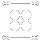 Cometic Carter AFB Holley 4 Barrel .039in Fiber Carburetor Gasket - 4-Hole - Double Drilled by Cometic CGS-C15181