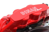 Dinan by Brembo Front Brake Set (Red Calipers w/ 405mm Slotted Rotors) - 2015-2021 BMW M2/M3/M4 by Dinan D290-0801-R