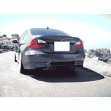 Suvneer Motorsports No Parking Sensors / Quad Exhaust Cutout Suvneer M3 Designed E90 Rear Bumper E90M3RR2
