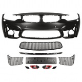 Suvneer Motorsports Yes / No Suvneer M4 Designed F32 Front Bumper F32M4FT-AIR-PDC
