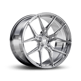 Variant Wheels NYSA 21" Custom Drill Gloss Silver by Variant Wheels VA-EVO-2112L-NYSA-SLG
