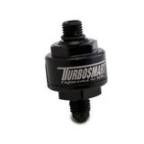 Turbosmart Billet Turbo Oil Feed Filter w/ 44 Micron Pleated Disc AN-4 Male to AN-4 ORB- Black by Turbosmart TS-0804-1003