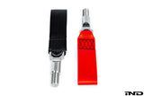 Fall-Line Motorsports G8X M2 / M3 / M4 Tow Strap - Rear / Long | FLM-G8X-3TSTR-R-RED