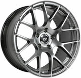 Enkei Wheels Raijin 18" 5x112 Hyper Silver by Enkei 467-880-4435HS