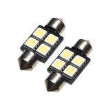 ORACLE Lighting 33MM 4 LED 3-Chip Festoon Bulbs (Pair) - Cool White by Oracle Lighting orl5203-001