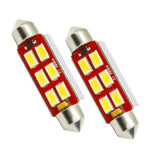 ORACLE Lighting 44MM 6 LED 3-Chip Festoon Bulbs (Pair) - Cool White by Oracle Lighting orl5207-001