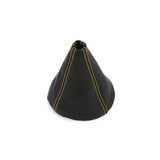 BFI MK3 Manual Shift Boot - Leather (YELLOW STITCHING)