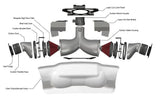 Eventuri Chevrolet C8 Corvette Coupe Black Carbon Intake System by Eventuri EVE-C8VT-CF-INT