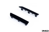 IND Painted Rear Reflector Set (Gloss Black) - BMW G87 M2 by IND Distribution IND-G87-RREF-668