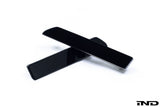 IND Painted Rear Reflector Set (Gloss Black) - BMW G87 M2 by IND Distribution IND-G87-RREF-668