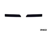 IND Painted Rear Reflector Set (Gloss Black) - BMW G87 M2 by IND Distribution IND-G87-RREF-668