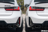 Acexxon G20 3-Series LCI M-Sport Rear Reflector Insert Set - Honeycomb by IND Distribution R25-10-2