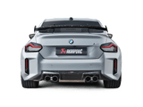Akrapovic BMW M2 Coupe (G87) Rear Chopped Carbon Fiber Diffuser - Matte by Akrapovic DI-BM/CA/10/CF