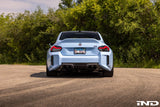 IND Painted Rear Reflector Set (Gloss Black) - BMW G87 M2 by IND Distribution IND-G87-RREF-668