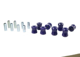 SuperPro 1966 Fiat 124 Base Rear Lower Trailing Arm Lower Bushing Set by Superpro SPRSPF2223K