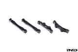 Fall-Line Motorsports E9X M3 / E82 1M Carbon Ceramic Caliper Bracket Set | FLM-E9X-3CCBB