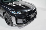 3D Design LCI Carbon Front Lip Spoiler - BMW G05 X5 by 3D Design 3101-30522