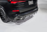 3D Design LCI Carbon Rear Diffuser Set - BMW G05 X5 by 3D Design 3108-30552
