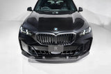 3D Design LCI Carbon Front Lip Spoiler - BMW G05 X5 by 3D Design 3101-30522