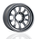 Titan 7 T-AK1 17" 6x139.7 Satin Titanium by Titan 7 TAK117850086139106ST