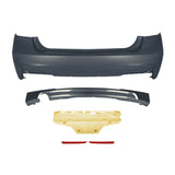 Suvneer Motorsports No Parking Sensors / 320 Diffuser Suvneer MS Designed F30 Rear Bumper F30MTRR0+F30MTDIF320