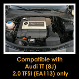 RamAir High Performance Foam Cold Air Intake Kit - Audi / Mk2 / 2.0T TFSI / TT by RamAir JSK-137-BK