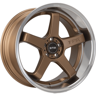 F1R F1R FC5 18" 5x112 Satin Bronze w/ Polish Lip