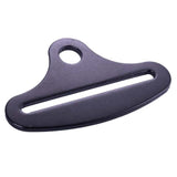 RaceQuip Long Reach Bolt On End Seat Belt Mounting Hardware / Fits 3 In. Belts / Forged Steel- Blk by Racequip RQP700920
