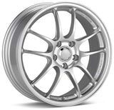 Enkei Wheels PF01 15" 4x100 Silver by Enkei 460-570-4935SP