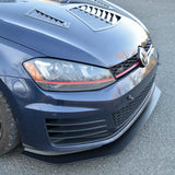 CJM Industries MK7 GTI Front Chassis Mounted Splitter - Gen2 - (2015-2017)