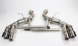 Mishimoto Chevrolet Camaro SS Quad-Tip Pro Axle-Back Exhaust, 2016+