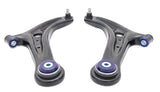 SuperPro 14-19 Ford Fiesta ST Front Lower Control Arm Set w/ Preinstalled SuperPro Bushings by Superpro SPRTRC1046