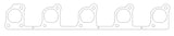 Cometic 98-03 Dodge Viper .020in MLS Exhaust Gasket GEN II by Cometic CGS-C5825-020