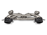 Akrapovic Slip-On Line Titanium Exhaust - Porsche / 992.2 / Carrera / T / S / 4S / Cabriolet / Targa / Dakar by Akrapovic S-PO/T/7