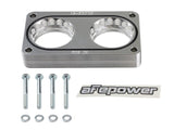 aFe Silver Bullet Throttle Body Spacer Kit Ford Trucks 05-10 V10-6.8L by AFE 46-33023