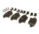 Brake Pads Rear VWAudi Mk5 Mk6 B7 272mm Rotors Only | 5K0698451