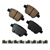 QuietCast Ceramic Pads (Rear) - VW/Audi / 8P / Mk6 / Mk5 / B7 / A3 / Beetle / EOS / Golf / GTI / Jetta / GLI / Passat