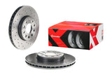 Cross Drilled Rotor Kit (Front 288x25mm) - VW/Audi / Mk5 / Mk6 / Golf / Jetta / 2.5L / TDI & More by Brembo 5Q0615301H-BRESport-QTY2