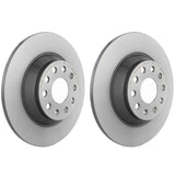 Rear Brake Rotor Set (300x12mm) - VW/Audi / Mk7 Jetta / MQB Tiguan/ & More by Brembo 5QN615601-BRE-QTY2