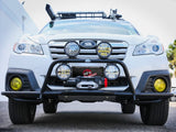 aFe POWER 20-23 Subaru Outback H4 2.4L (t) / H4 2.5L Terra Guard Front Bumper w/ Winch Mount - Black by AFE 79-27012